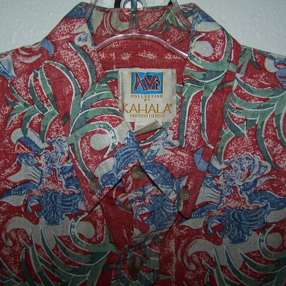 KAHALA " AVI " COLLECTION HAWAIIAN SHIRT SB3486 - Picture 4 of 11